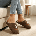thumbnail image 7 of ATENAR Slippers for Women,House Slippers,House Slippers for Women,Close Toe,Cozy,Warm,Brown,6.5-7, 7 of 7