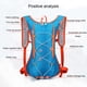 thumbnail image 3 of Naiovety Bolsa de chaleco para correr, profesional transpirable para montar, ligera de gran capacidad para vejiga, para montañismo Mochilas de mochilero Violeta, 3 of 6