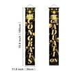 thumbnail image 2 of Qiweii 2026 Graduation Party Banner Decorations, Door Porch Welcome Sign, Indoor Outdoor Wall Decor for Graduation Classes, 2 of 5