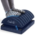 thumbnail image 1 of Reposapiés ComfiLife Ergonómico Ajustable con Espuma de Memoria en Color Marino, 1 of 7
