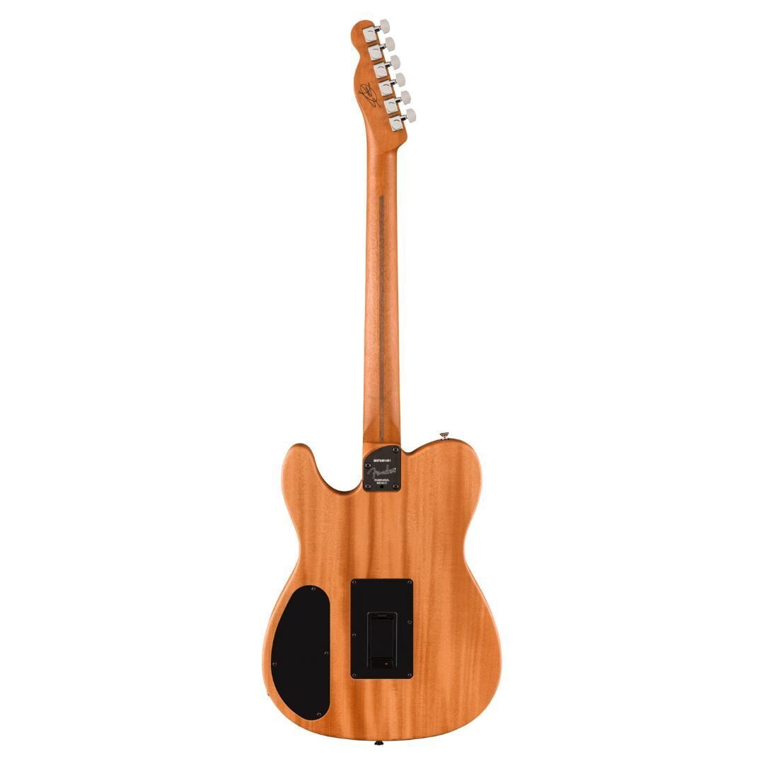 Fender Finneas Signature Acoustasonic Player Telecaster 6-String Right-Handed Electric Guitar with Rosewood Fingerboard (Cappuccino Fade)