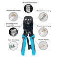 thumbnail image 4 of 2X RJ45 Network Crimper 10P 8P 6P 4P Crimping Stripper for RJ45 RJ11 RJ12 RJ50 Connector Ethernet Cable, 4 of 4