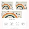 thumbnail image 2 of Yayeee Pillowcase King Size Set of 2 Satin Wrinkle Resistant Pillow Case, Cute Rainbow, 2 of 7