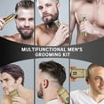 thumbnail image 5 of Men's Hair Clipper, Cordless Beard Trimmer Hair Trimmer Grooming Kit, Electric Razor Shavers for Men Father Husband Friends Birthday Christmas Gifts, With LCD Display 2 Foil Head, 5 of 8