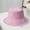 Pink, variant on New Cotton Fashion Korean Casual Ladies Flat Tassel Bucket Cap Fishermans Hat Beach Tourism Hats Women Breathable Sun Hat Gift