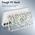 thumbnail image 2 of for Samsung Galaxy S22 Plus Case Compatible with MagSafe Clear Floral Case with Flower Branch Pattern for Girls Women Slim Cute Hard Back Shockproof S22 Plus Phone Case,Transparent, 2 of 15