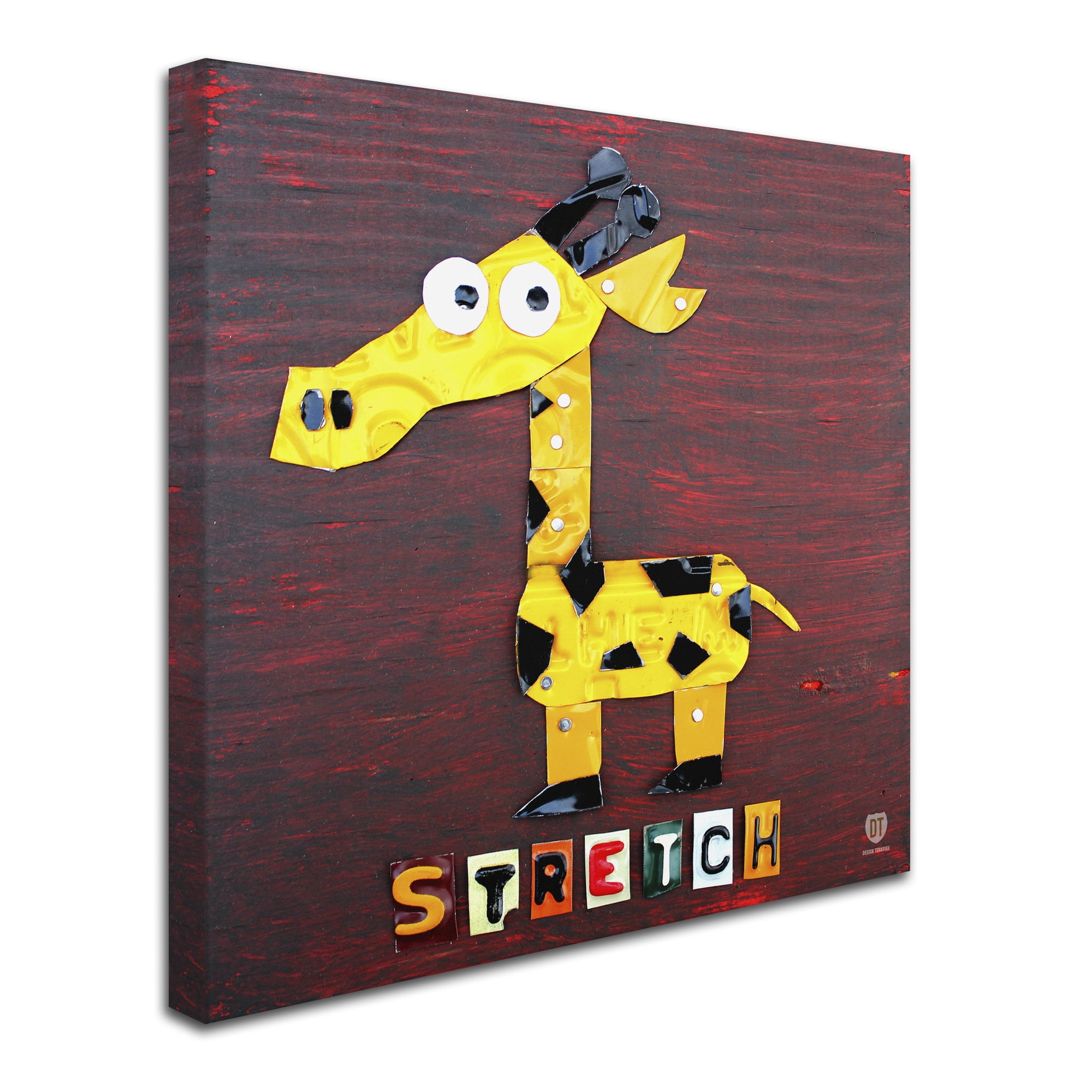 Trademark Fine Art 'Grunt The Hippo II' Canvas Art by Design Turnpike