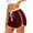 Wine 2, variant on hotojiny Workout Shorts for Women Summer Casual Loose Comfy Yoga Athletic Shorts Trendy Solid Color Shorts with Pocket