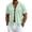 Light Green_#01, variant on Sewkxo Men's Linen Shirts Short Sleeve Casual Shirts Button Down Shirt for Men Beach Summer Shirt,Army Green XL