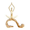 thumbnail image 1 of Figuras de yoga de resina, esculturas, centros de mesa para salas de meditación. Estilo A, 1 of 9