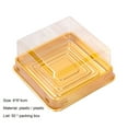thumbnail image 5 of 50Pcs 100g Moon Cake Box Square Plastic Egg Yolk Pastry Box for Festival, 5 of 7