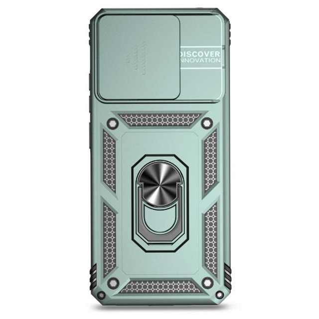 Estuche GANGXUN para Xiaomi Redmi 11A, soporte giratorio 360°, estilo mecánico y magnético
