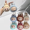 thumbnail image 1 of Llave de muñeca de peluche de macarrón de Labubu de Pop Mart - Edición limitada de monstruo coleccionable para todas las edades Vívida y duradera, perfecto regalo para cumpleaños y vacaciones, 1 of 8