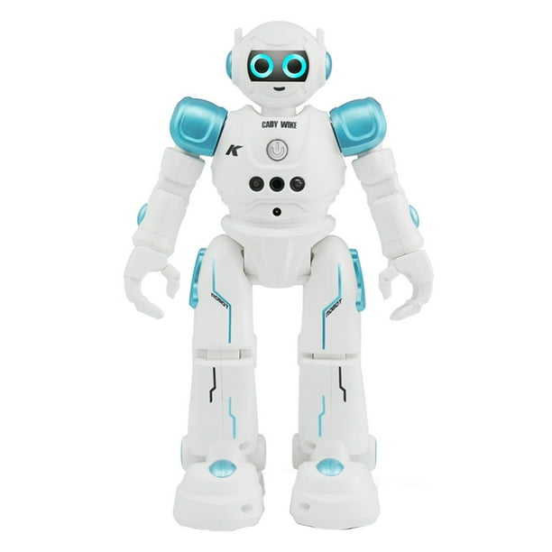 Partheme Novelty Toys 2 Counts JJR/C R11 Intelligent Gesture Control Programmable Dancing USB RC Robot Toy Blue Green