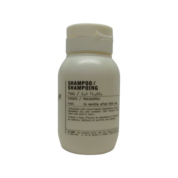 Le Labo Hinoki Shampoo lot of 2 each 2.5oz bottles. Total of 5oz