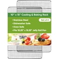 thumbnail image 1 of Spring Chef 10" x 15" Stainless Steel Cooling Rac, 1 of 9