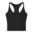 thumbnail image 5 of Oplxuo Halter Tank Tops for Women Summer Sexy V Neck Camisole Shirts Sleevelesss Slim Fit Casual Going Out Tees, 5 of 5