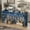 Navy Blue, variant on MEETFAV 60" Acacia Veneer Console Table – Crisscross Design, 4 Drawers, Open Bottom Storage for Living Room, Kitchen, Dining Room, Hallway, Beige