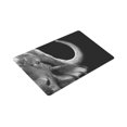 thumbnail image 3 of MKHERT African Cape Buffalo Black and White Animal Doormat Rug Home Decor Floor Mat Bath Mat 30x18 inch, 3 of 3