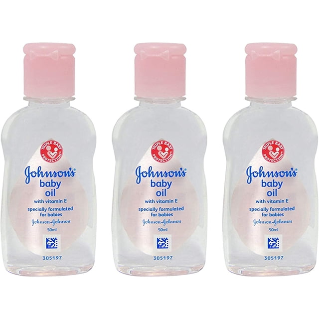 Aceite para Masaje de Bebé Johnson's Baby 50 ml Paquete de 3
