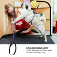 thumbnail image 4 of Herwey Pet Noose Loop,Dog Cat Grooming Loop Adjustable Double Noose Ropes for Pet Table Arm Bath Tub,Pet Bath Loop, 4 of 7