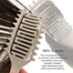 thumbnail image 4 of Cepillo para Definir Rizos 3 en 1 Peine Ergonómico Liso Grueso Y Rizado () Blanco, 4 of 9