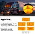 thumbnail image 4 of Lumières de Marquage LED, Lumières de Liquidation LED Durables Ambres pour Camion RV Yacht, 4 of 8