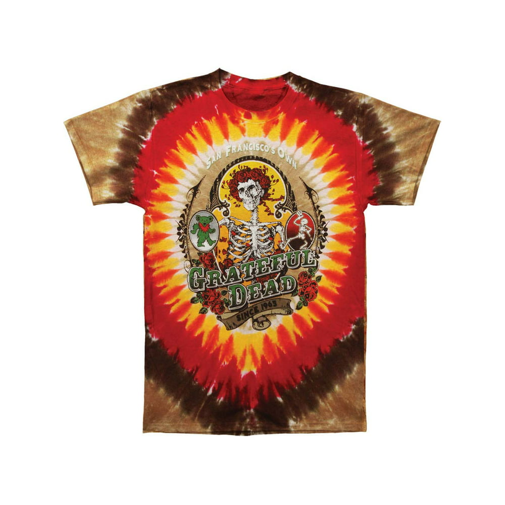 Grateful Dead - Grateful Dead Men's Bay Area Beloved Tie Dye T-shirt ...