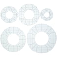 thumbnail image 1 of 5 Pcs Cercles Antidérapants Modèles de Règle de Quilting pour Éclosion Croisée, 1 of 8