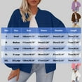 thumbnail image 6 of Timegard Womens Zip up Jackets Long Sleeve Stand Collar Sweatshirts Outwear Fall Casual Loose Jacket, 6 of 6