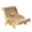 Upgraded Cat Scratching Board, variant on Premium Indoor Cat Scratcher Set with Large Sisal Lounge & Pad, Durable & Stable Cat Furniture, Includes Bonus Leash & Collar