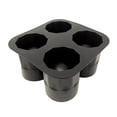 thumbnail image 2 of Molde de silicona para vaso de , bandeja para , bandeja para , 4 vasos, bandejas para tazas de , Gadget para barra, cavidad segura Baoblaze molde para hornear redondo, 2 of 8