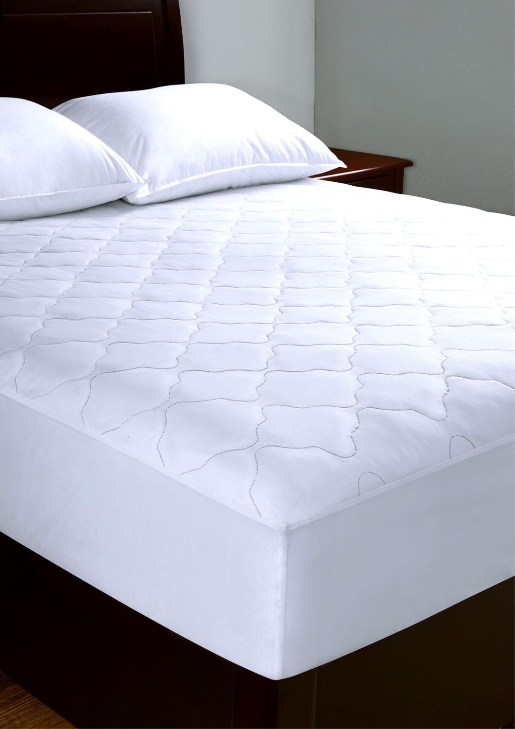 Mainstays Waterproof Mattress Pad Queen, Size: Queen