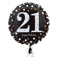 thumbnail image 2 of 70th Birthday Holographic Foil Balloon - Superior Float Time, Enhances Any Celebration!, 2 of 6