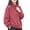 Watermelon Red, variant on Stralyhd Womens Sweatshirt Oversized Long Sleeve Mock Neck Sweater 2026 Fall Casual Fashion Pullover Tops Stretchy Loose Fit Outfits Clothes Basic Lounge Wear White XL