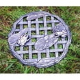 thumbnail image 1 of Frog Stepping Stone - Antique Pewter, 1 of 1