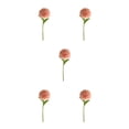 thumbnail image 2 of Baohd 1/2/3/5 10pack/lot Realistic Appearance Artificial Flower For Party Decor And Home Decor Light Coffee 5PCS, 2 of 6