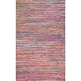 thumbnail image 1 of nuLOOM Rochell Handwoven Chevron Area Rug, 5 x 8 ft, Magenta, 1 of 4