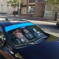 thumbnail image 5 of 3D Peabody & Sherman Windshield Sunshade Universal Fit Cars Suv Truck, 5 of 6