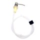 thumbnail image 3 of Dispensador de jabón para fregadero de cocina, dispensador de líquido de lavado empotrado de acero inoxidable con manguera de extensión de silicona de 1,0 m y bomba giratoria de 360° (con manguera) TUNC Sencillez, 3 of 5