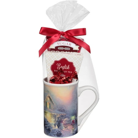 Thomas Kinkade Tea Mug Holiday Gift Set 4 Pc Thomas Kinkade Tea Mug Holiday Gift Set 4 Pc