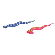 WARM FUZZY Toys Squishy Snake| Stress Relief Toy Suitable for Autism & ADHD | Funny Sensory Fidget Great for Home, Classroom, Birthday Party Favors