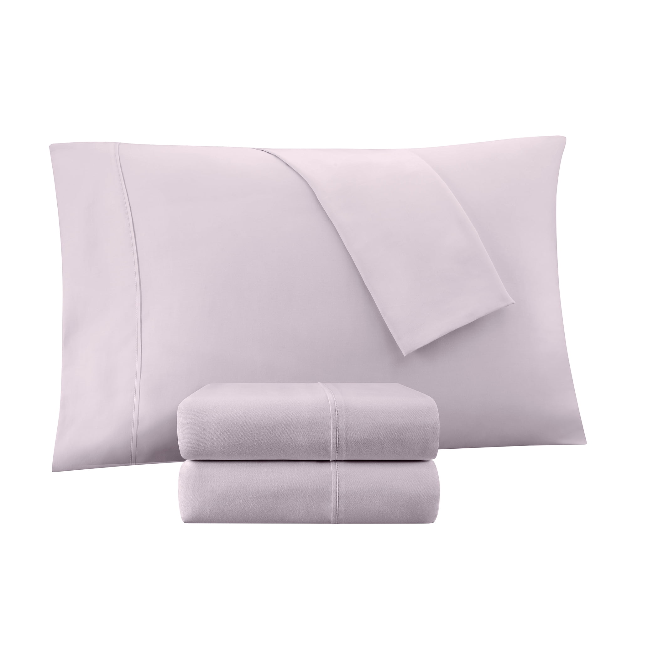 Serta Contemporary 500 Thread Count Purple Cotton and Polyester Sheet