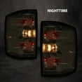 thumbnail image 4 of PIT66 1Pair Clear Lens Chrome Housingh Rear Tail Light Lamp w/Wiring Harness Fit for Chevy Silverado 1500 2014-2018/Silverado 1500 LD 2019 /Silverado 2500 HD 3500 HD 2015-2019, 4 of 9