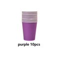 thumbnail image 4 of Toystoory 10 Uds. De vasos de papel de colores, vasos desechables, papeles de juguete, pintura de colores ambientales, zona de arte, pintura artesanal en Mostrada Violeta Toystoory HA071325-12, 4 of 6