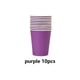 thumbnail image 5 of Billuyoard 10 Uds. De vasos de papel, vasos desechables para jardín de infantes, pintura de colores ambientales, artesanía, pintura educativa, bebida Mostrada Violeta Billuyoard HA071325-12, 5 of 6