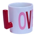 thumbnail image 3 of Taza Hometrends de Cerámica con Asa en forma de L Blanco, 3 of 4
