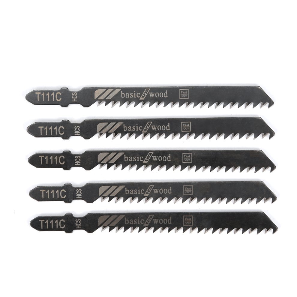5Pcs/set T111C Saw Blade Hacksaw Jig Saw Blade Set Reciprocating Curve
