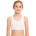 thumbnail image 5 of Loopsun 12 to 15 Years Girls Thin Training Bra Breathable Basic for Student Daily Wear White, 12-13 Years, 5 of 5