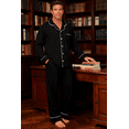 thumbnail image 7 of Aideaone 2 Piece Men's Pajamas Set Button Down Sleepwear Long Sleeve Pjs Set Soft Loungewear with Pockets Size M-XXL, 7 of 7